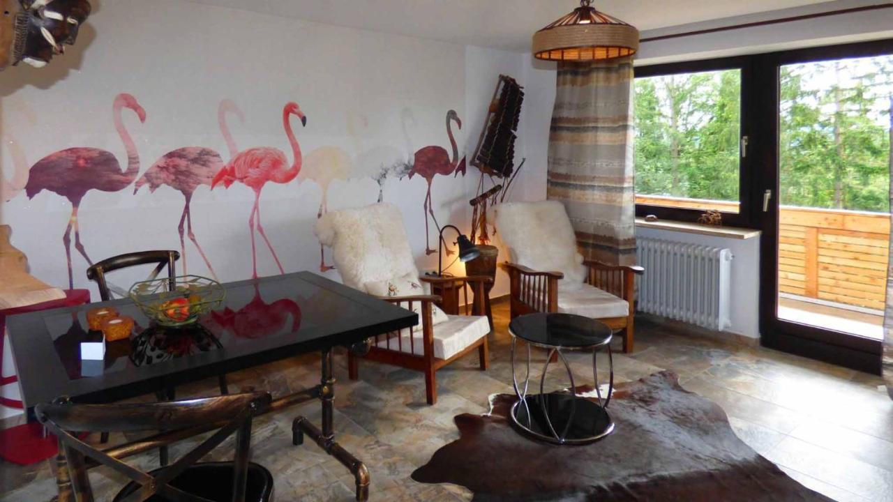 Haus Der 5 Kontinente Apartment Bobrach Bagian luar foto