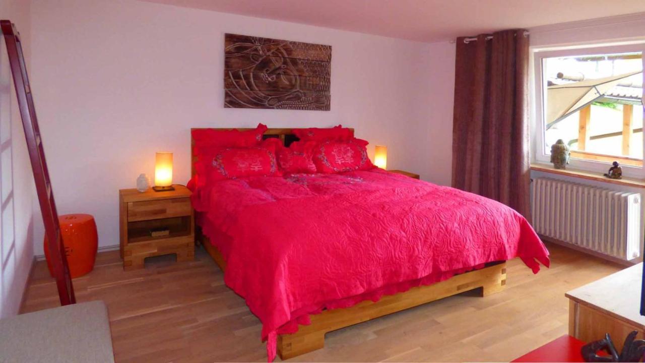 Haus Der 5 Kontinente Apartment Bobrach Bagian luar foto