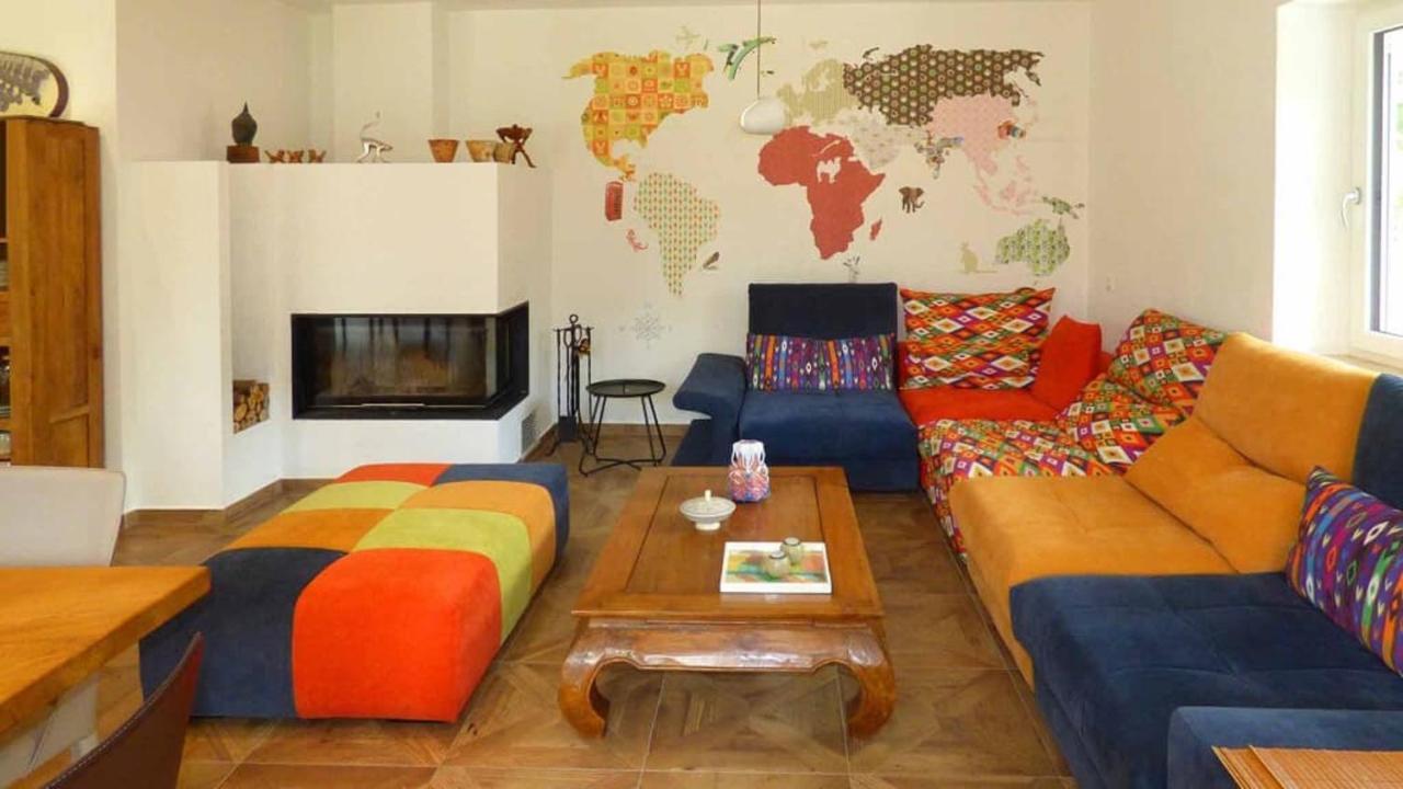 Haus Der 5 Kontinente Apartment Bobrach Bagian luar foto